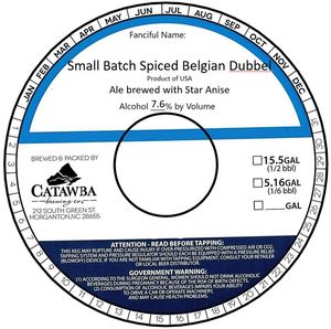 Catawba Brewing Co Small Batch Spiced Belgian Dubbel
