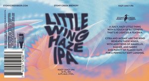 Stony Creek Brewery Little Wing Haze March 2020