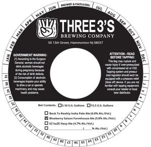 Blueberry Saison March 2020