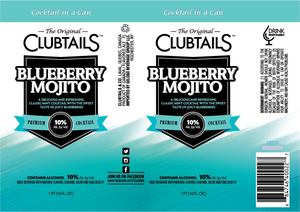 Clubtails Blueberry Mojito
