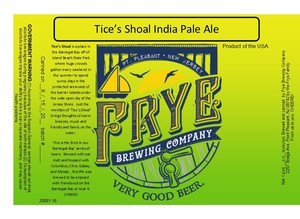 Tice's Shoal India Pale Ale 