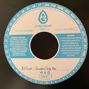 Ever Grain Brewing Co. Altbier
