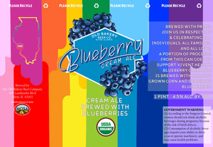 The Old Bakery Beer Company Blueberry Cream Ale