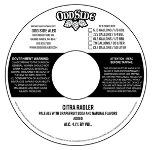 Odd Side Ales Citra Radler