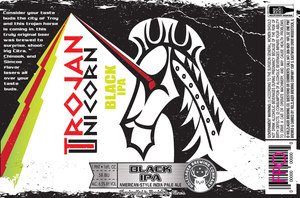 Holzlager Brewing Trojan Unicorn Black IPA