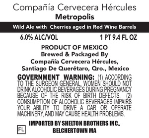Compania Cervecera Hercules Metropolis March 2020