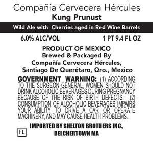 Compania Cervecera Hercules Kung Prunust