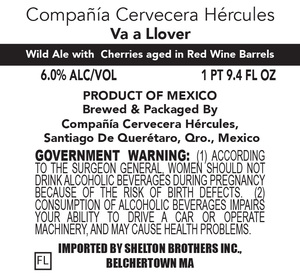 Compania Cervecera Hercules Va A Llover March 2020