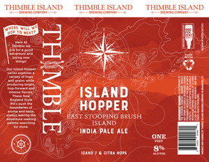 Thimble Island Brewing Company East Stooping Brush Island March 2020