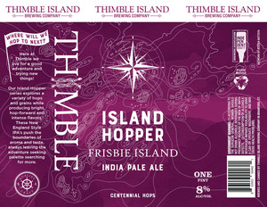 Thimble Island Brewing Company Frisbie Island March 2020