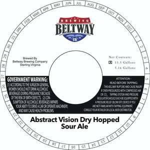 Beltway Brewing Company Abstract Vision Dry Hopped March 2020