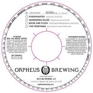 Orpheus Brewing Order Of The Mind March 2020