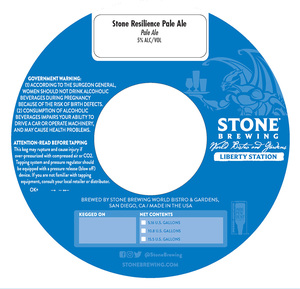 Stone Resilience Pale Ale 