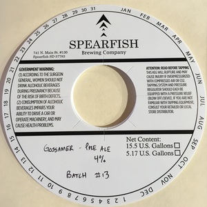 Gossamer Pale Ale 