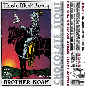 Thirsty Monk Brother Noah March 2020