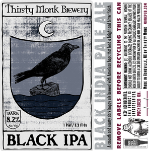 Thirsty Monk Black IPA March 2020