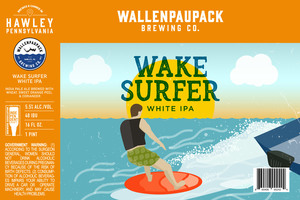 Wallenpaupack Brewing Co Wake Surfer White IPA March 2020