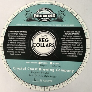 Crystal Coast Brewing Company Dougalew Dunkel