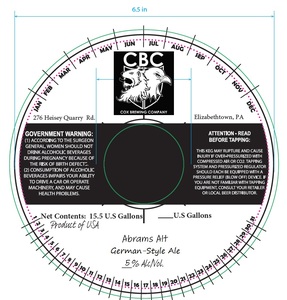 Cox Brewing Company Abrams Alt March 2020