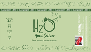 H2 Uh-o Hard Seltzer Cucumber Lime