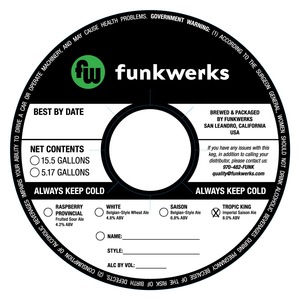 Funkwerks Tropic King March 2020