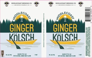 Middlecoast Brewing Co. Ginger Kolsch March 2020