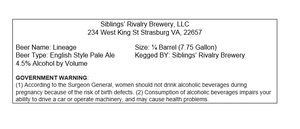 Siblings' Rivalry Brewery LLC 