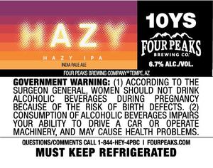 Four Peaks Brewing Company Az Hazy IPA March 2020