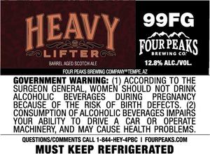 Four Peaks Brewing Company Heavy Lifter Barrel-aged Scotch Ale March 2020