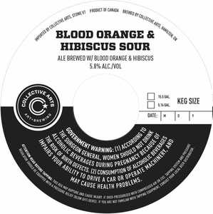 Collective Arts Blood Orange & Hibiscus Sour
