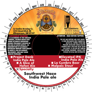 La Cumbre Brewing Co. Southwest Haze