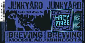 Junkyard Brewing Hazy Maze