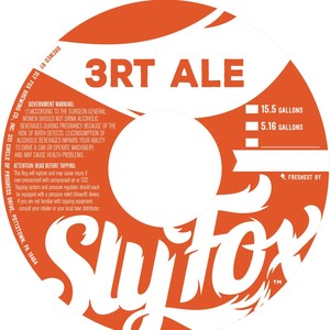 Sly Fox Brewing Co 3rt Ale March 2020
