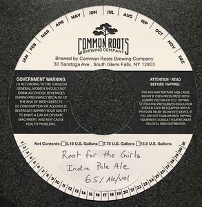 Common Roots Brewing Company Root For The Girls