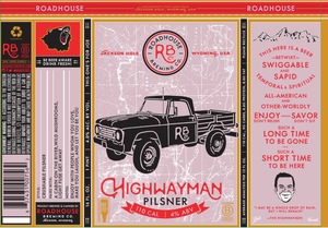 Roadhouse Brewing Co Highwayman March 2020