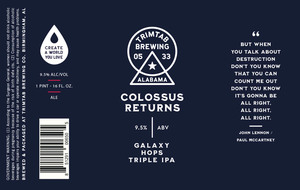 Colossus Returns March 2020