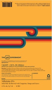 The Ph Experiement Milkshake IPA March 2020