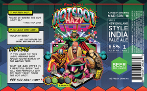 Hot Spot Hazy IPA March 2020