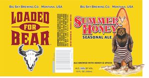 Big Sky Brewing Co. Summer Honey March 2020