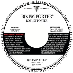 Bj's Brewhouse Bj's Pm Porter March 2020