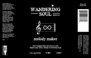 Wandering Soul Beer Melody Maker April 2020