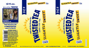 Twisted Tea Slightly Sweet March 2020
