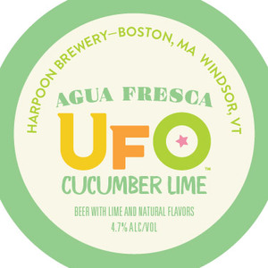 Harpoon Agua Fresca Cucumber Lime March 2020