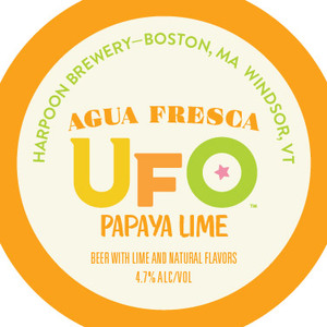 Harpoon Agua Fresca Papaya Lime March 2020