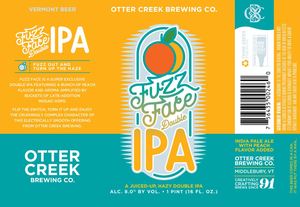 Otter Creek Brewing Co. Fuzz Face Double IPA March 2020
