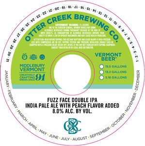 Otter Creek Brewing Co. Fuzz Face Double IPA