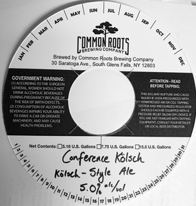 Common Roots Brewing Company Conference Kolsch
