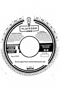Platform Beer Co. Barrel Aged Panic Switch Barleywine Ale