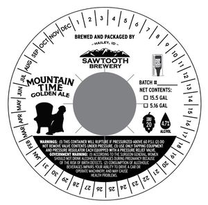 Mountain Time Golden Ale March 2020