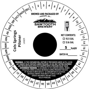 Cold Springs Pilsner 